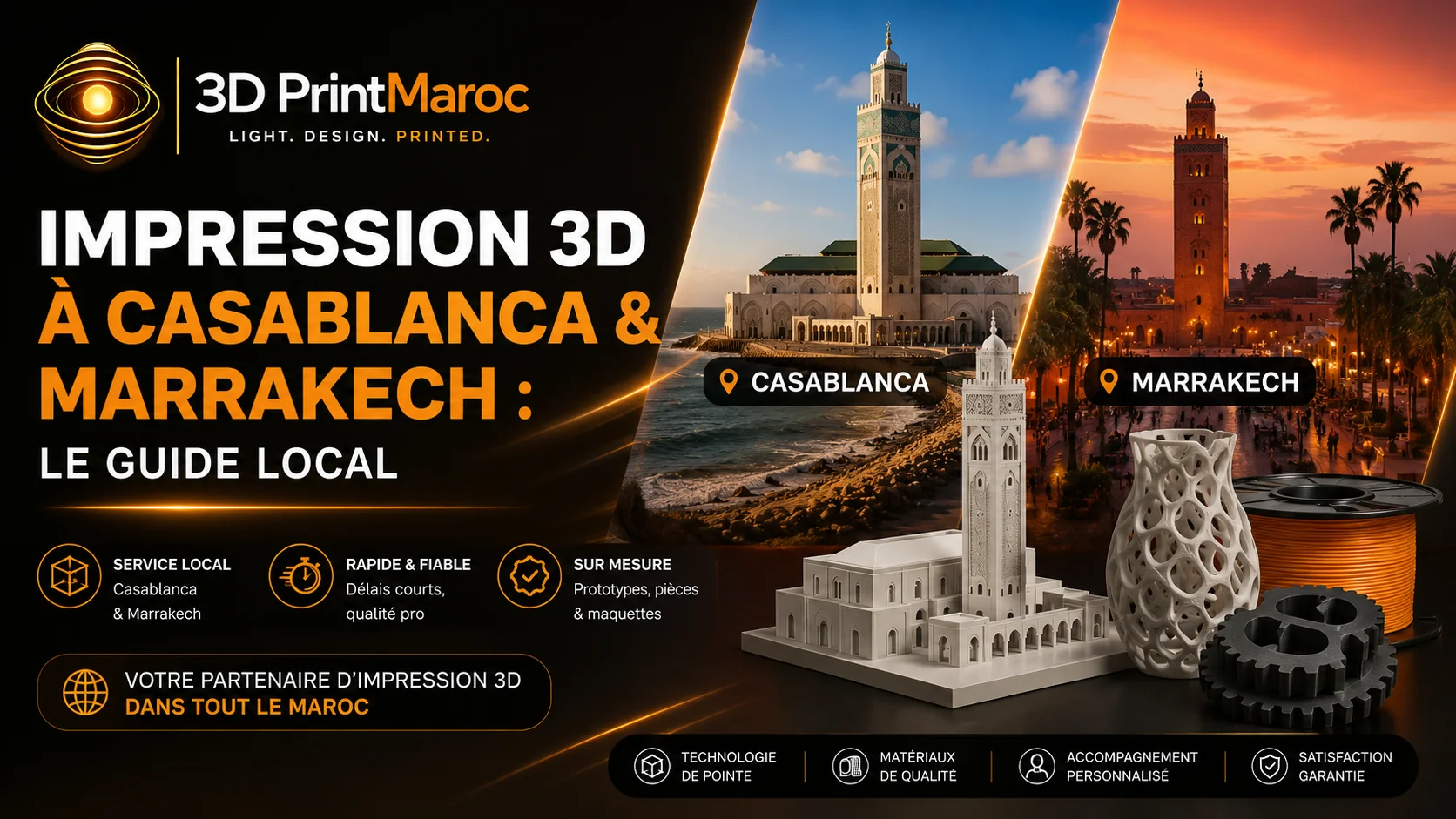 Comment choisir votre impression 3d casablanca et trouver le meilleur service à Marrakech ?
