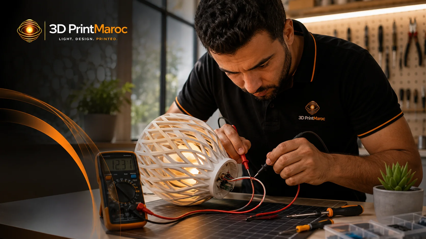 Comment entretenir sa lampe 3D imprimée au Maroc ?