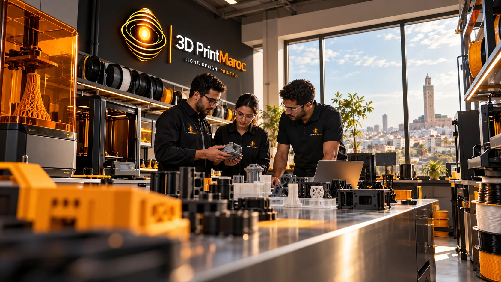 Impression 3D pour entreprises au Maroc : créez vos objets personnalisés en grande quantité