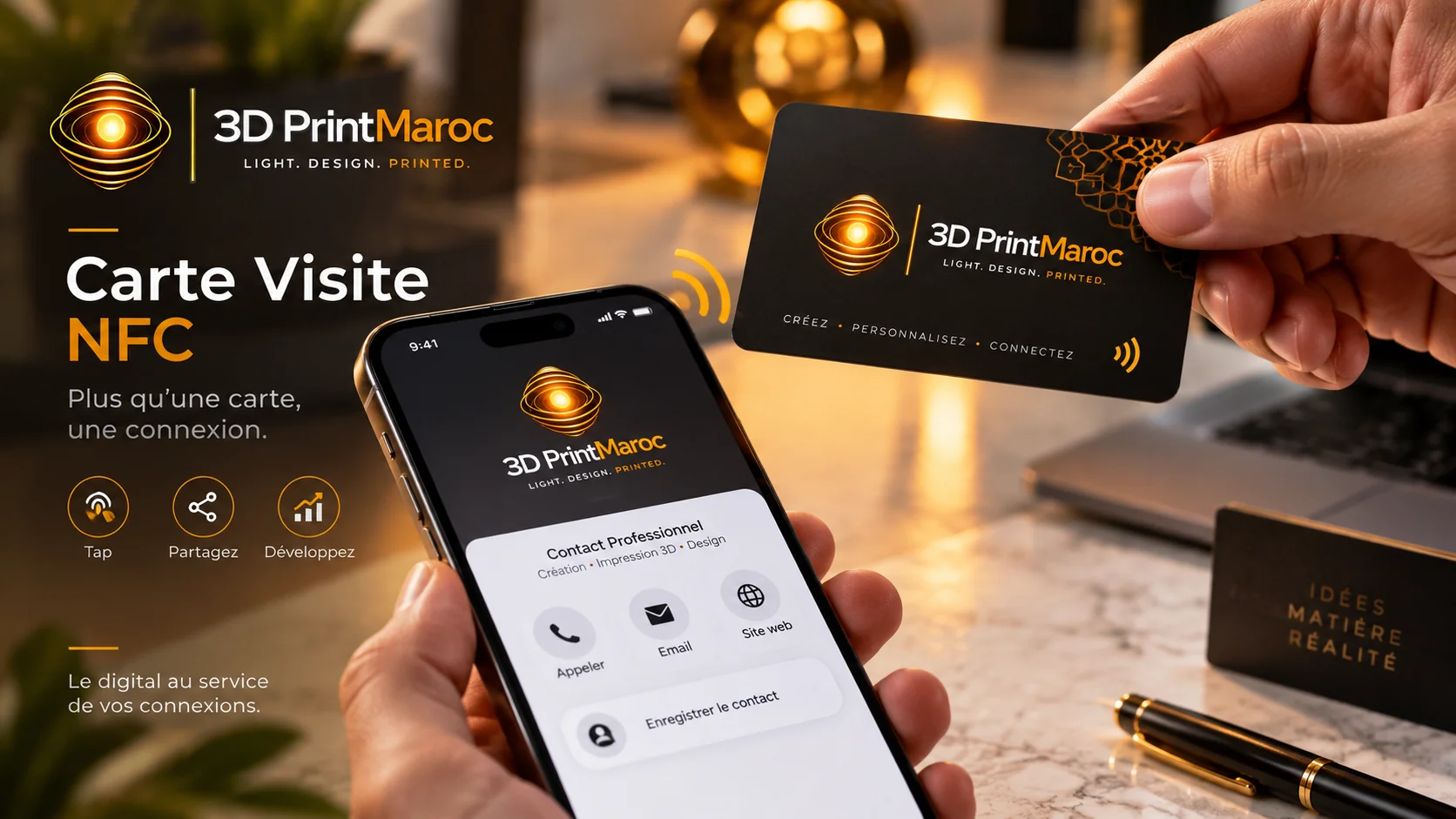 Carte Visite NFC vs Carte Classique : Guide Complet de la Carte NFC Personnalisable