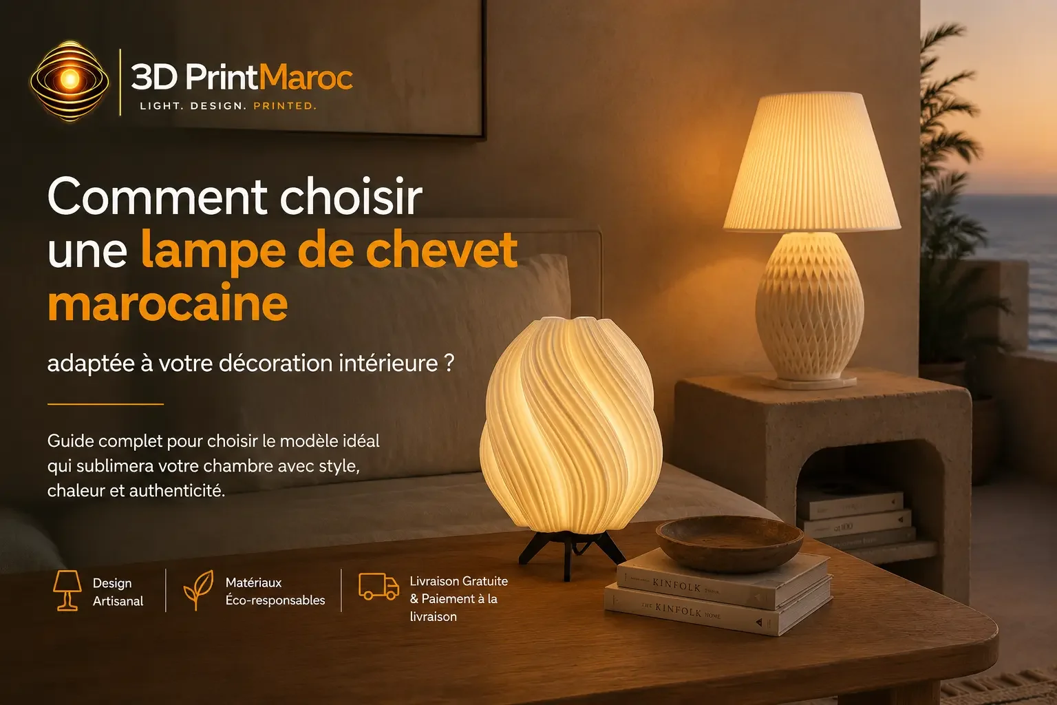 Comment choisir une lampe de chevet moderne inspirée du Maroc pour votre intérieur ?